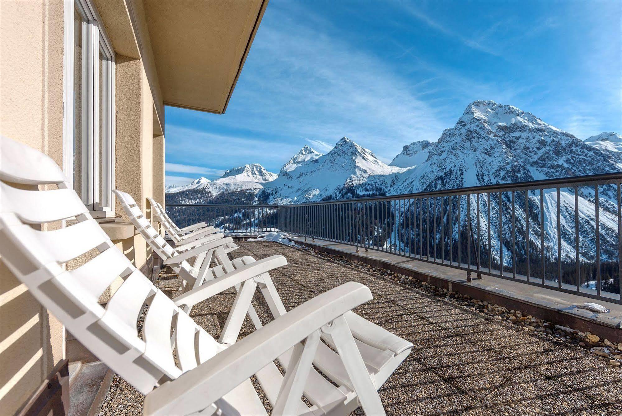 Hotel Hohenfels アローザ エクステリア 写真